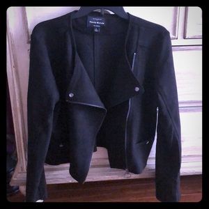 Suede Moto Jacket